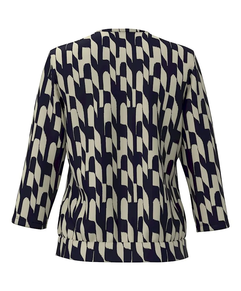 Frank Walder Blouse Allover Print