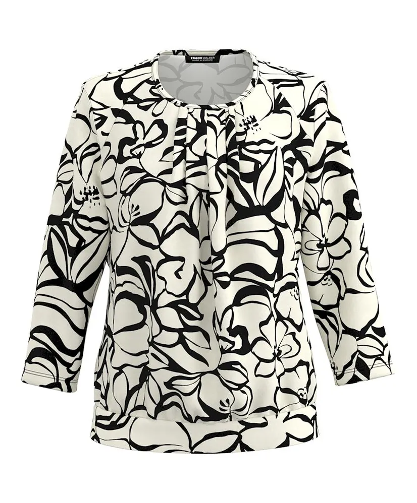 Frank Walder Blouse Allover Print