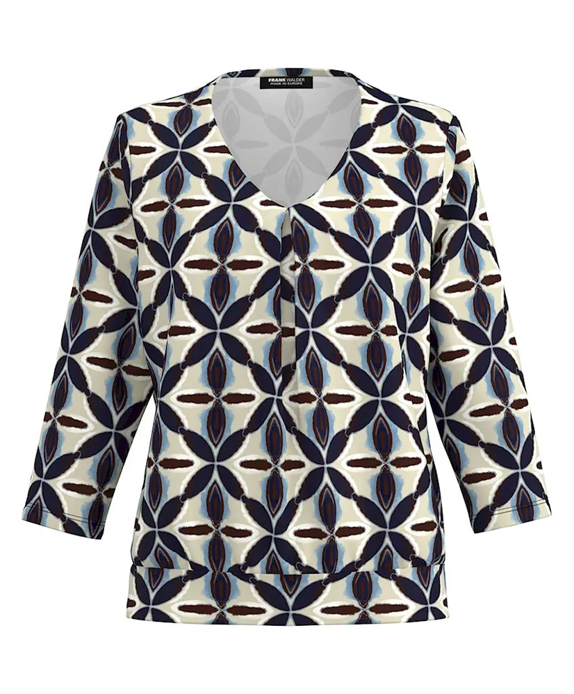Frank Walder Blouse Allover Print