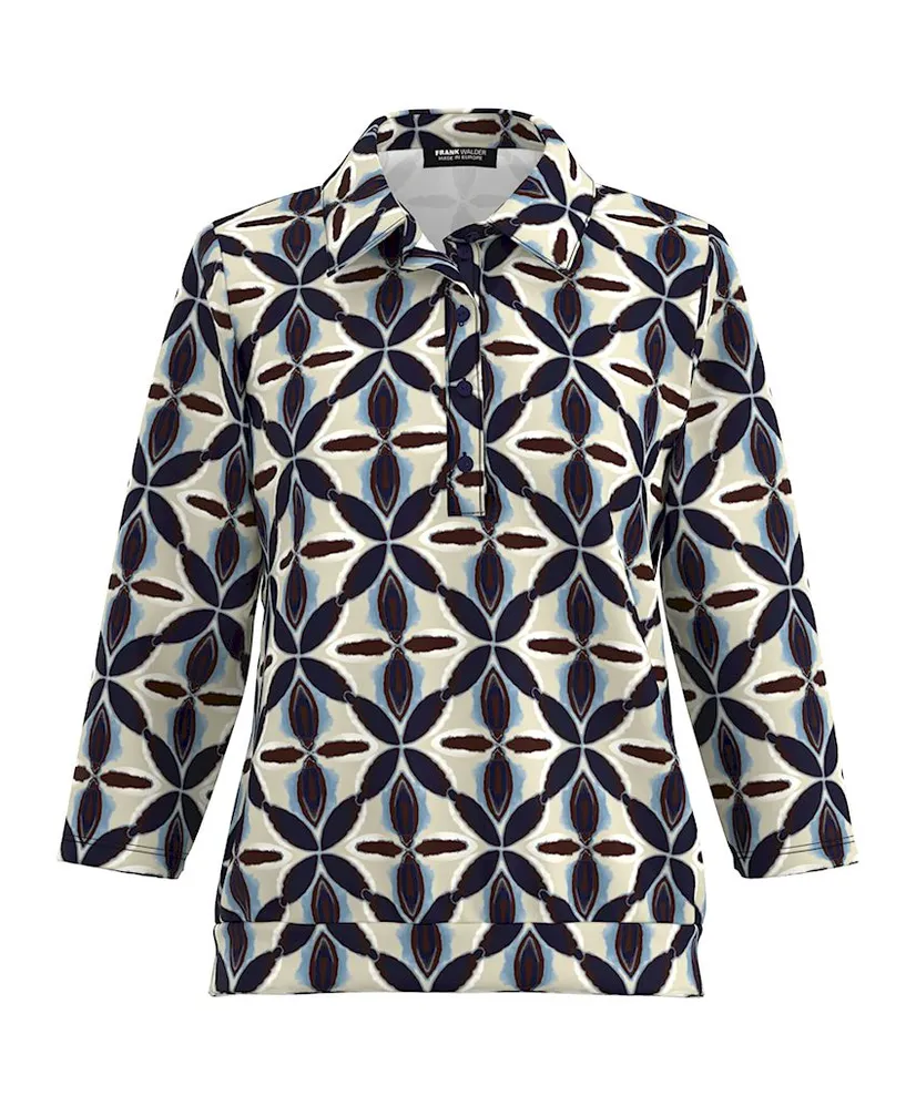 Frank Walder Blouse Allover Print