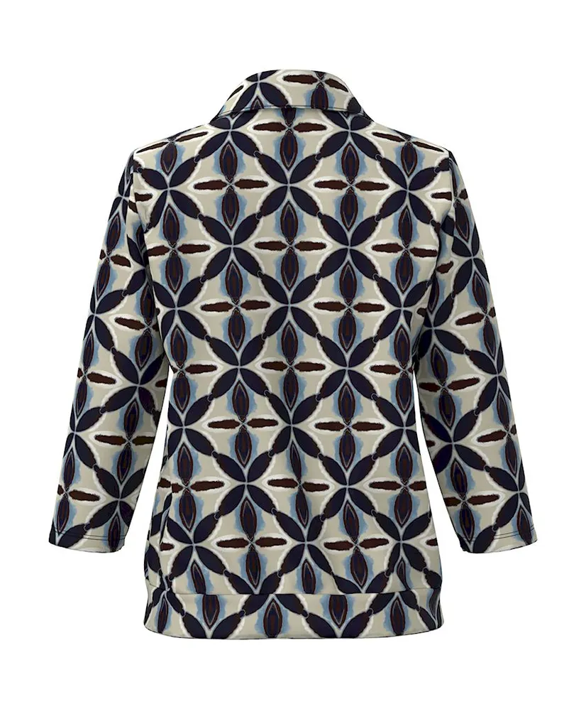Frank Walder Blouse Allover Print