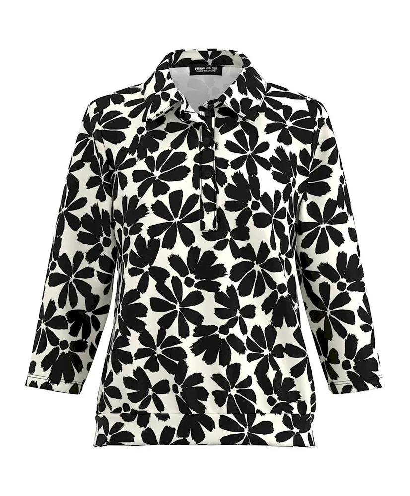 Frank Walder Blouse Allover Print