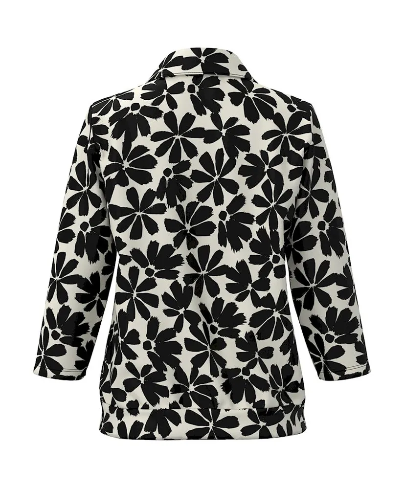 Frank Walder Blouse Allover Print
