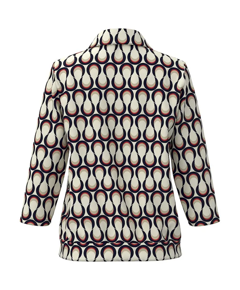 Frank Walder Blouse Allover Print