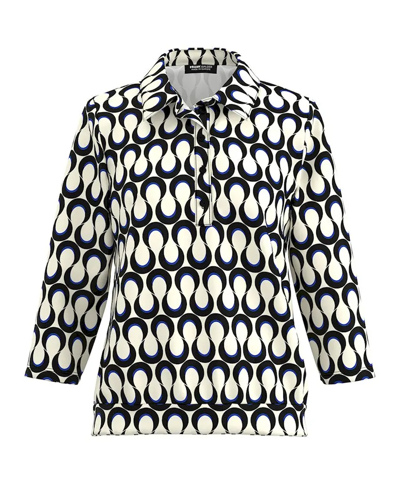 Frank Walder Blouse Allover Print