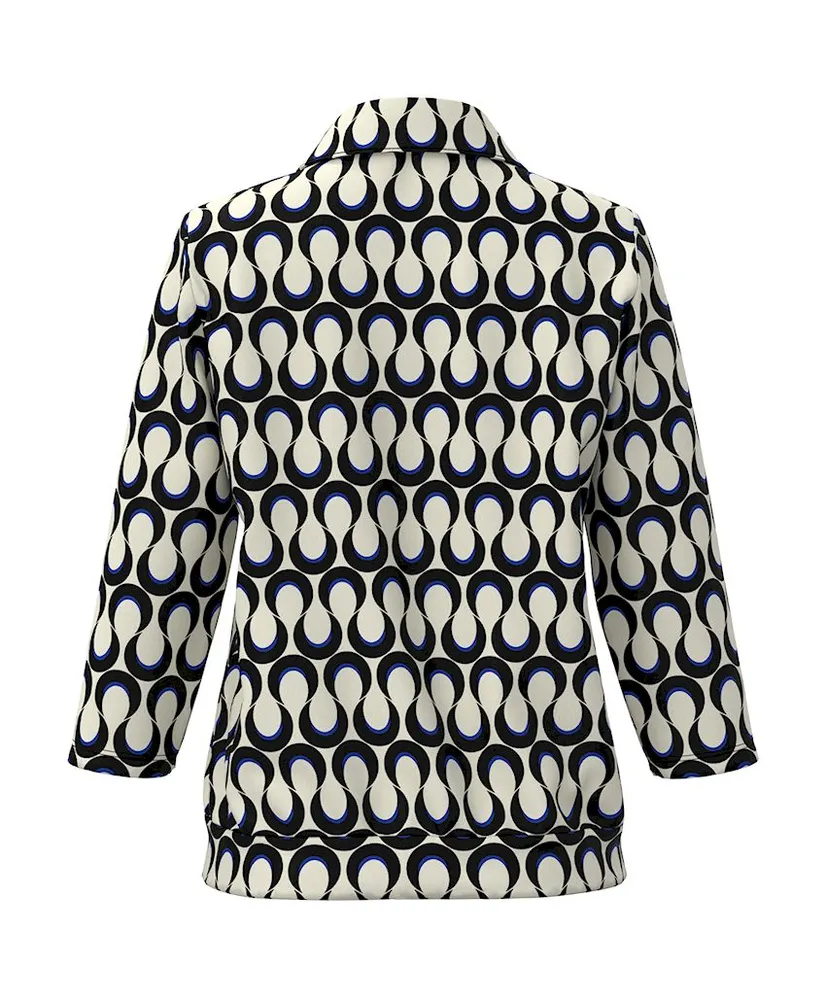 Frank Walder Blouse Allover Print