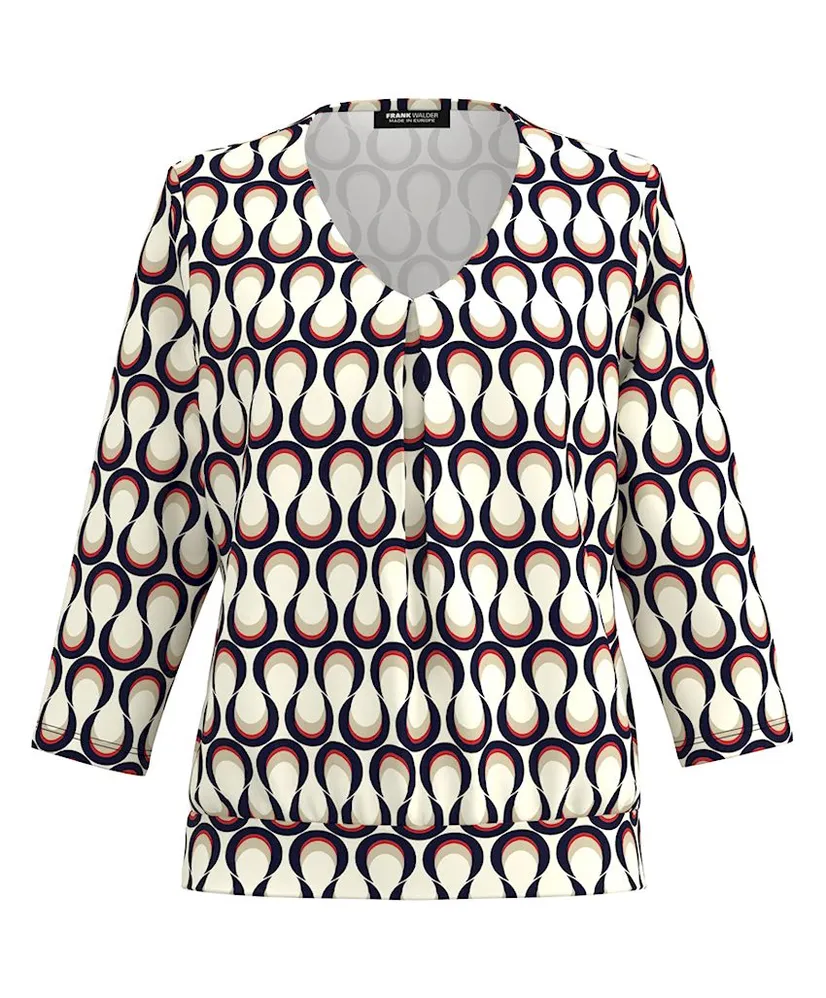 Frank Walder Blouse Allover Print