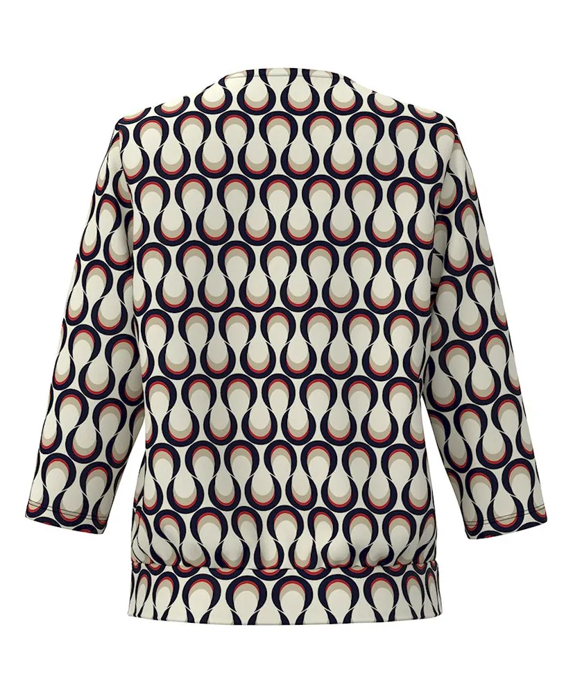 Frank Walder Blouse Allover Print