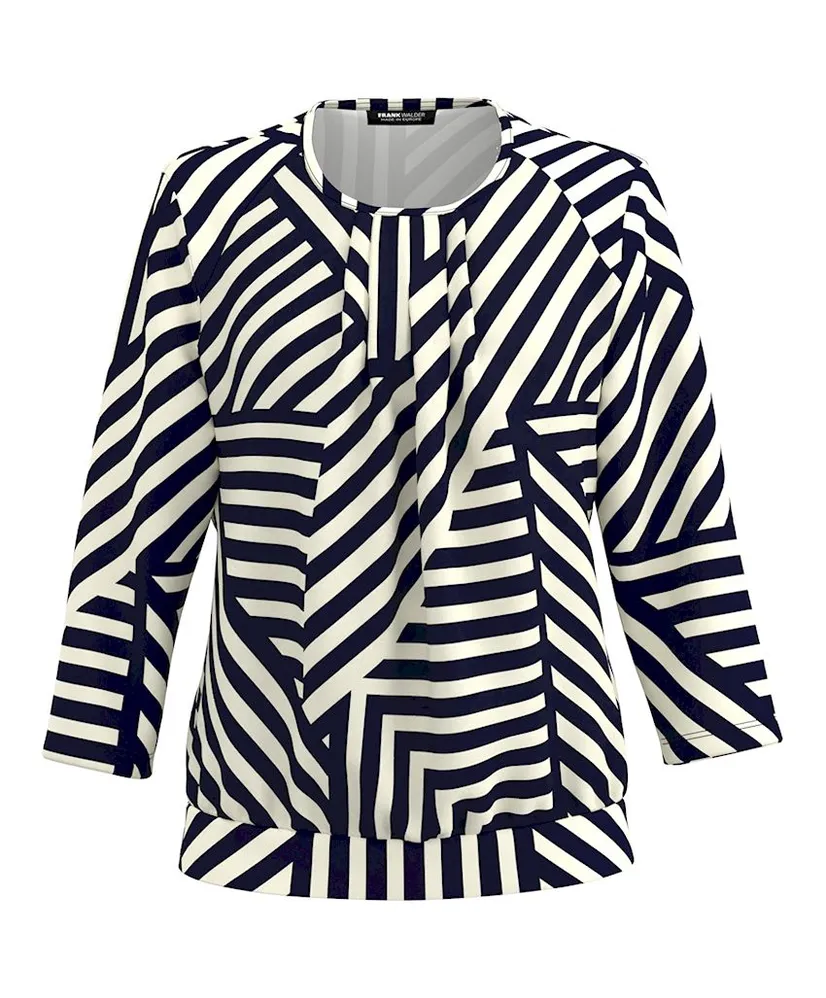 Frank Walder Blouse Allover Print