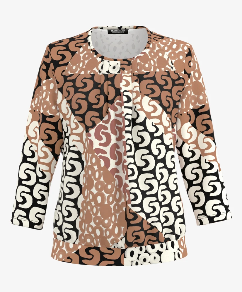 Frank Walder Blouse Allover Print