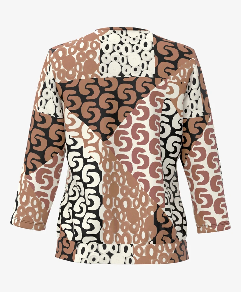 Frank Walder Blouse Allover Print
