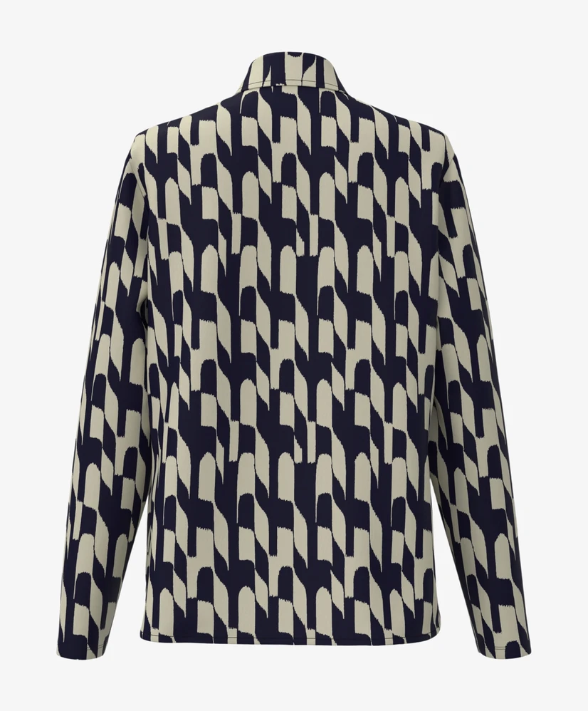 Frank Walder Blouse Allover Print