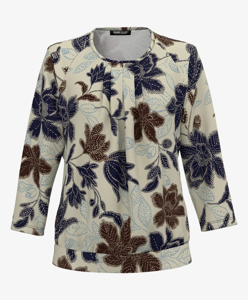 Frank Walder Blouse Allover Print