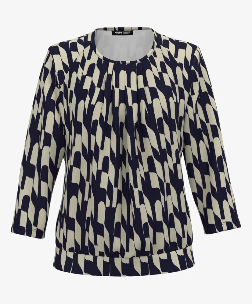 Frank Walder Blouse Allover Print