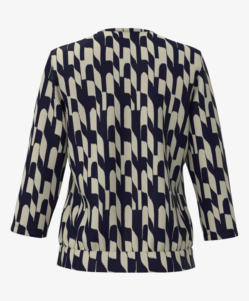 Frank Walder Blouse Allover Print