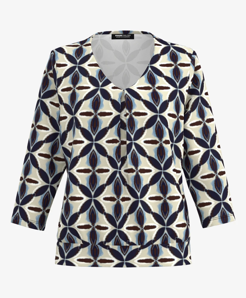 Frank Walder Blouse Allover Print