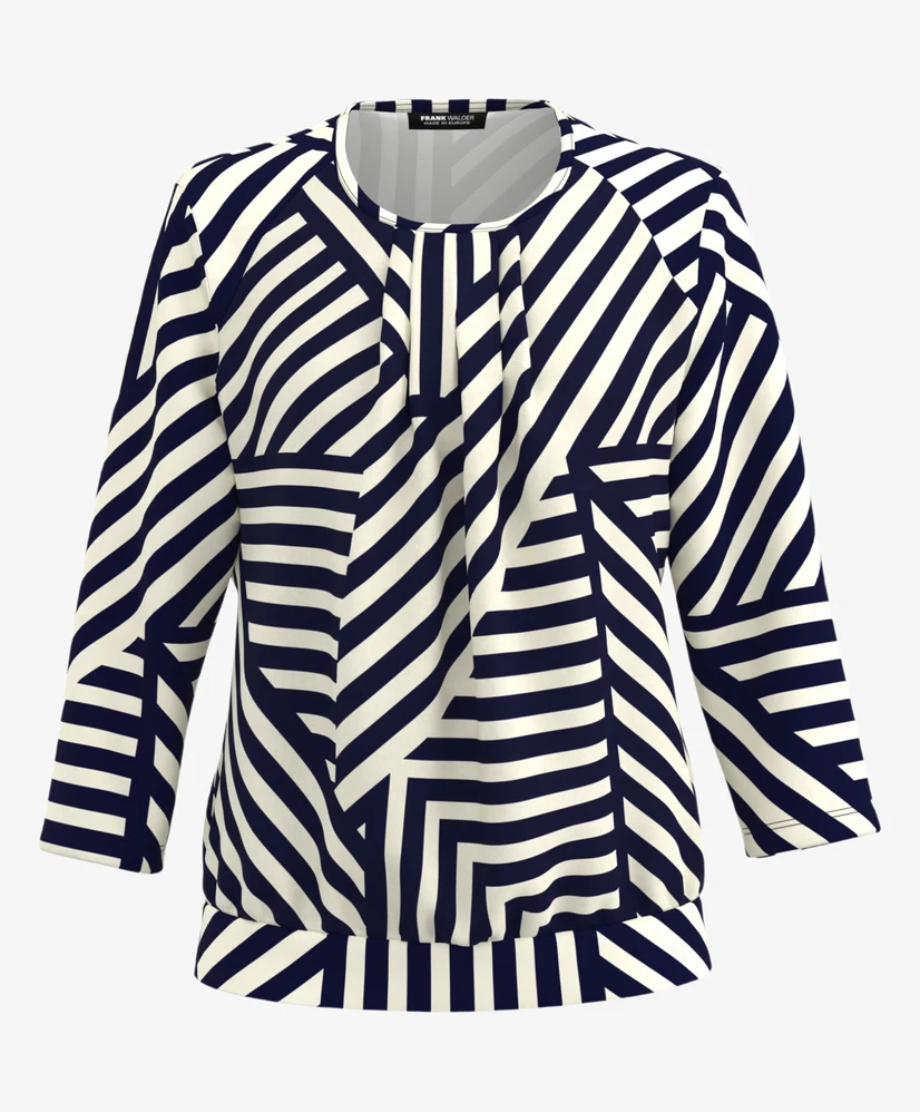 Frank Walder Blouse Allover Print