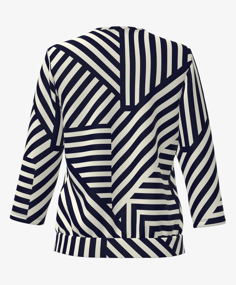 Frank Walder Blouse Allover Print