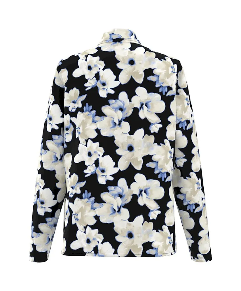 Frank Walder Blouse Gebloemd
