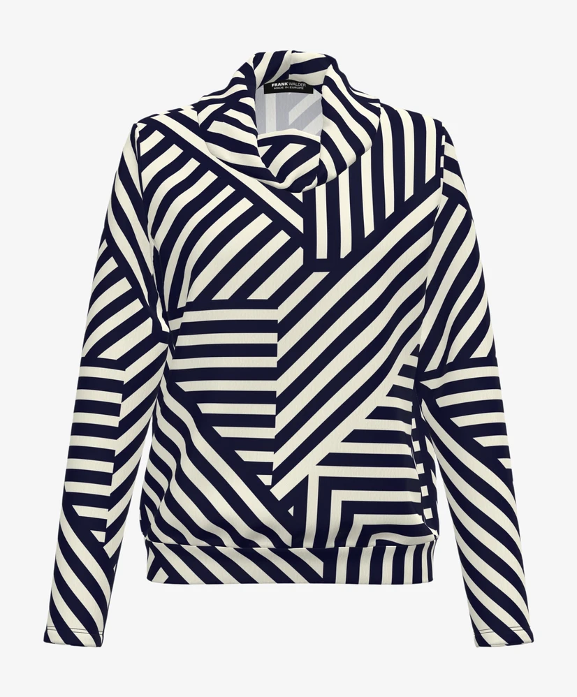 Frank Walder Col Trui Allover Print