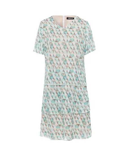 Frank Walder Midi Jurk Allover Print
