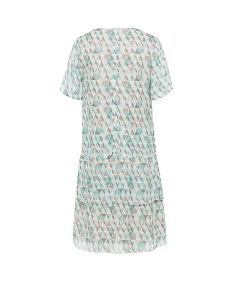 Frank Walder Midi Jurk Allover Print