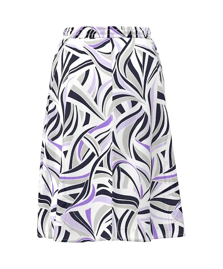 Frank Walder Midi Rok Allover Print