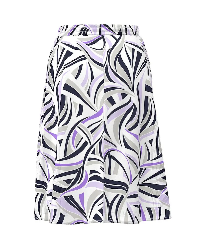 Frank Walder Midi Rok Allover Print