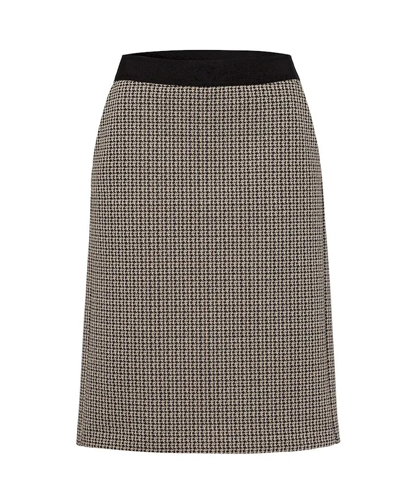 Frank Walder Midi Rok Allover Print
