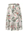 Frank Walder Midi Rok Bloemen