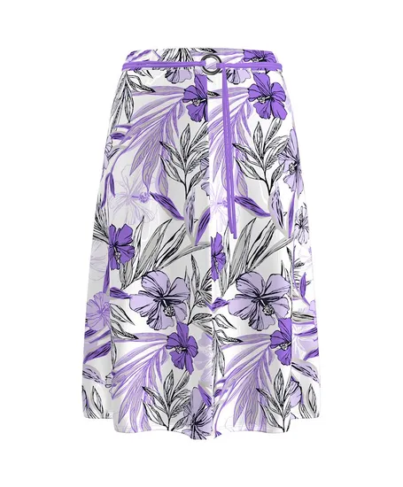 Frank Walder Midi Rok Bloemen