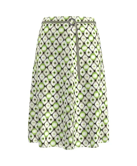 Frank Walder Midi Rok Print