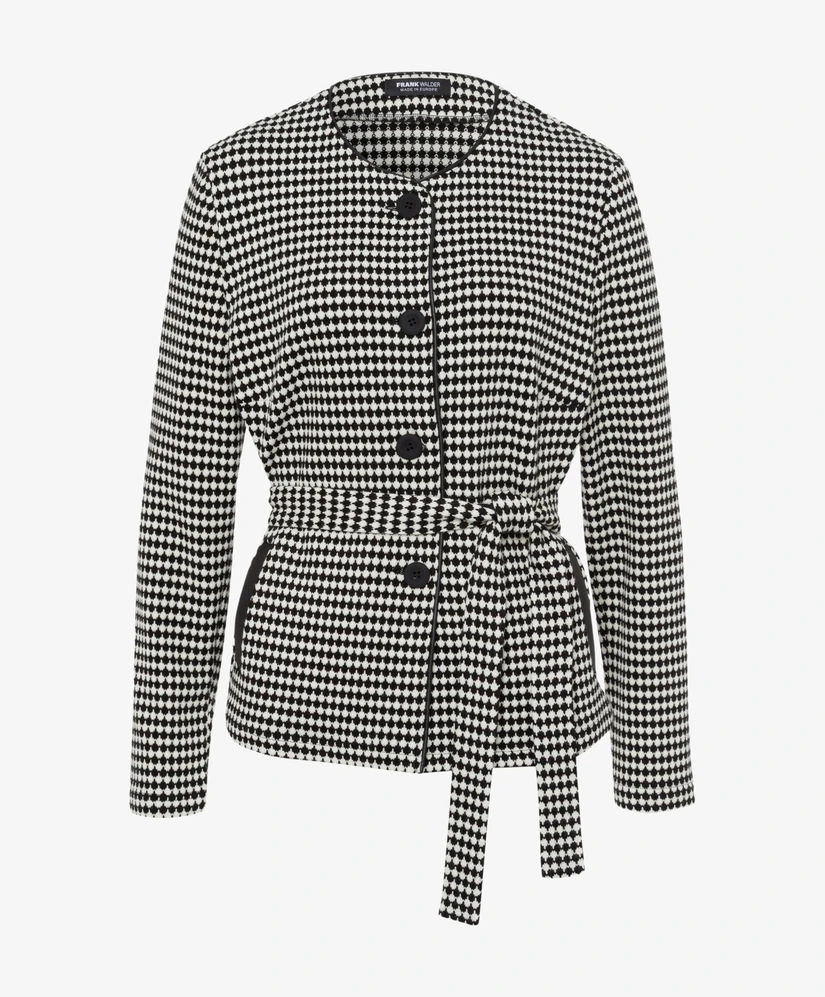 Frank Walder Ongevoerd Jasje Allover Print