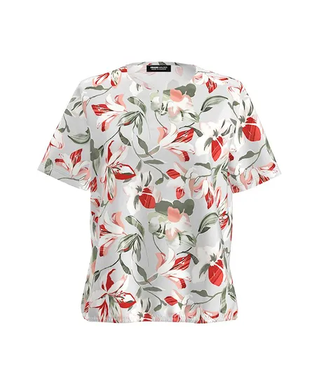 Frank Walder T-shirt Bloemen