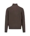 Fynch-Hatton Half Zip Trui Gemêleerd