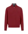 Fynch-Hatton Half Zip Trui Gemêleerd