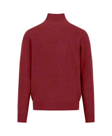 Fynch-Hatton Half Zip Trui Gemêleerd