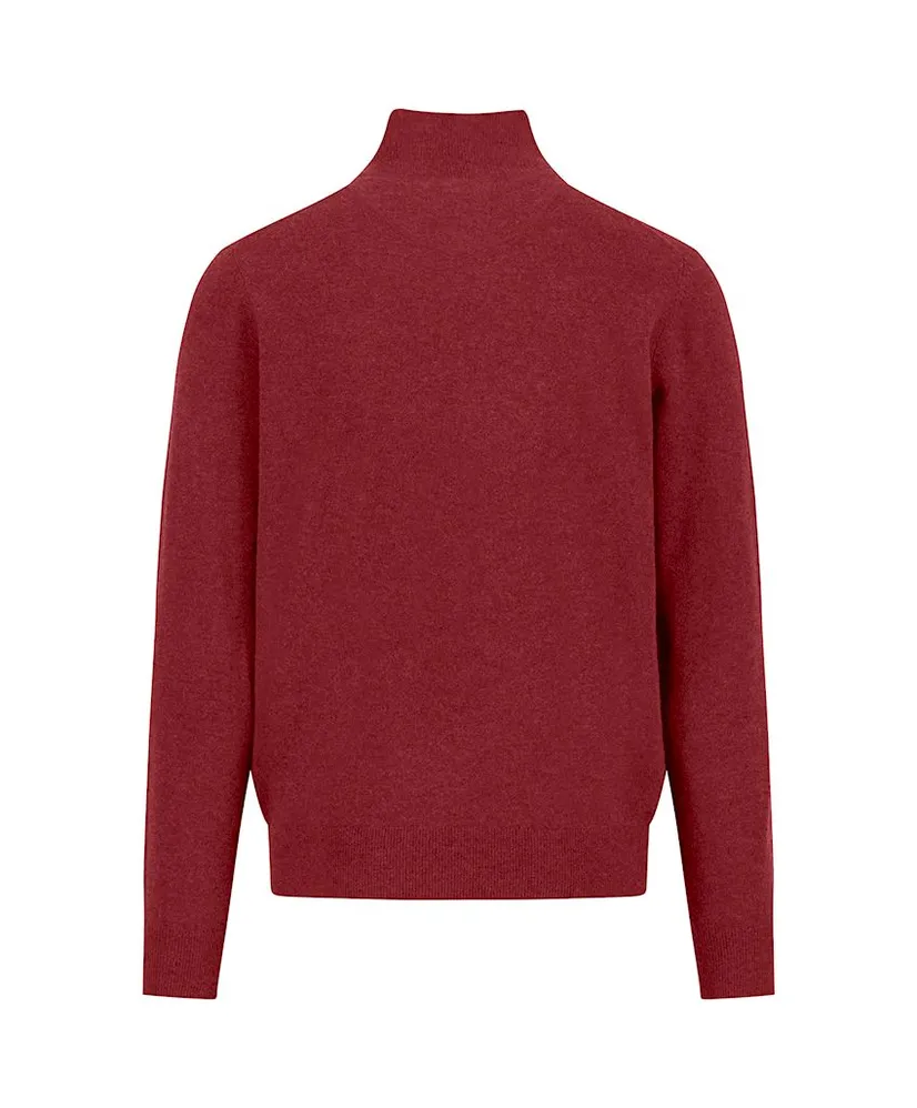 Fynch-Hatton Half Zip Trui Gemêleerd