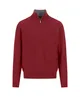 Fynch-Hatton Half Zip Trui Gemêleerd
