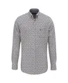 Fynch-Hatton Overhemd Allover Print Regular Fit