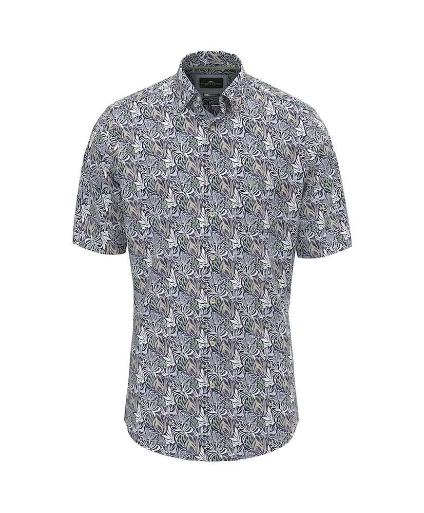 Fynch Hatton Overhemd Allover Print Regular Fit
