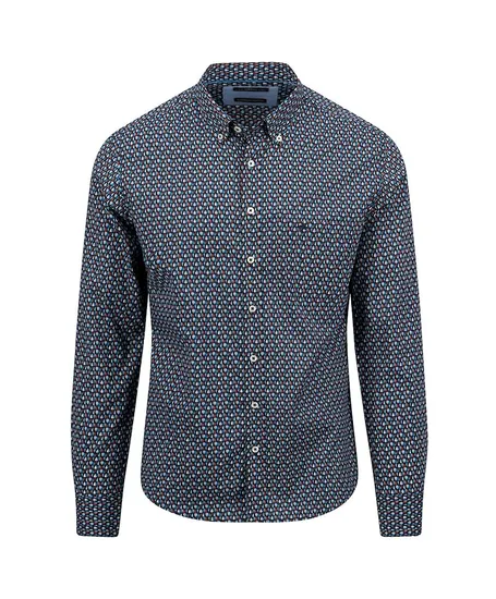 Fynch-Hatton Overhemd Allover Print