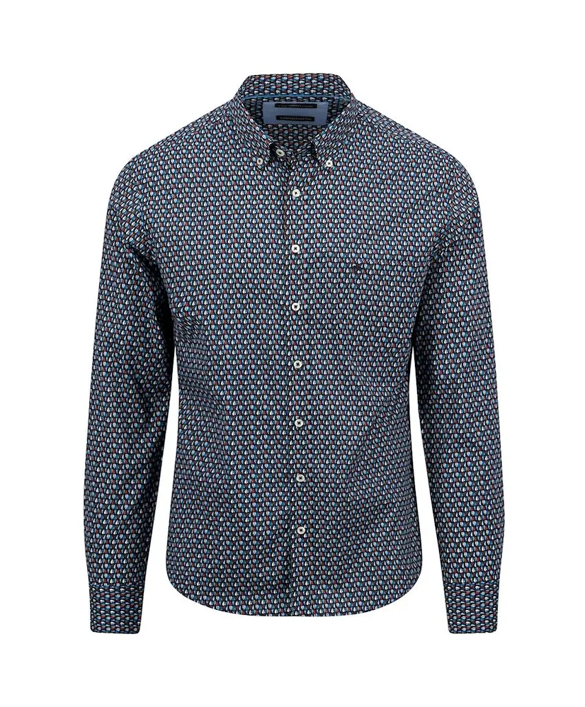 Fynch-Hatton Overhemd Allover Print