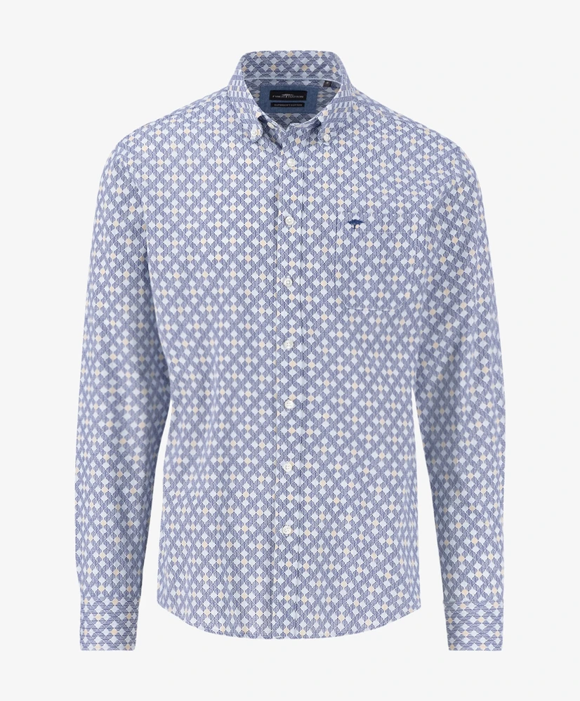 Fynch-Hatton Overhemd Allover Print