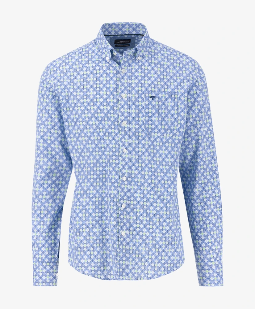 Fynch-Hatton Overhemd Allover Print