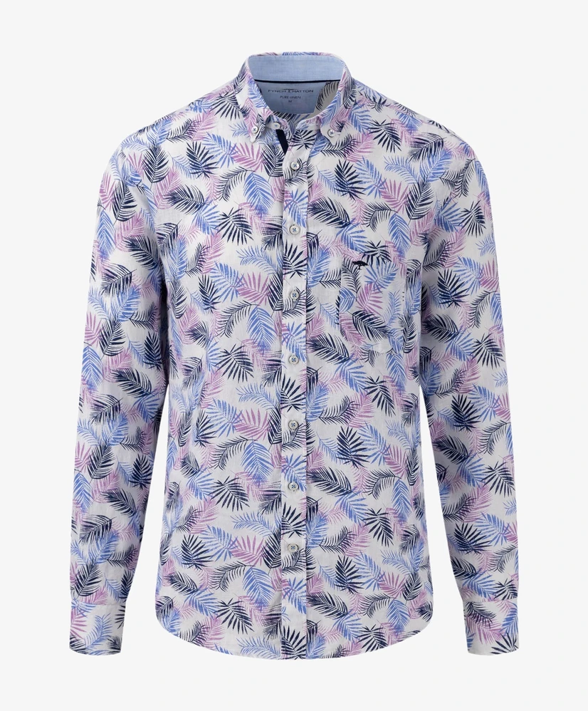 Fynch-Hatton Overhemd Allover Print