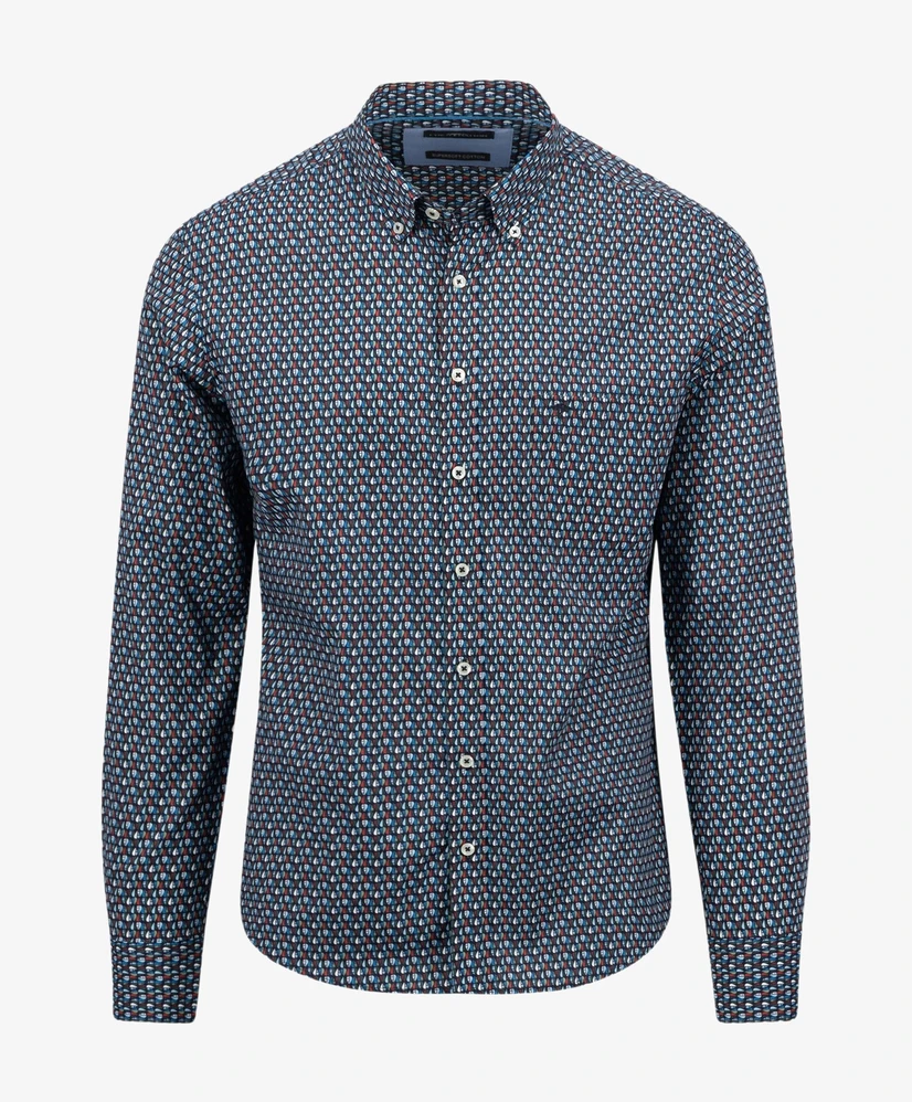 Fynch-Hatton Overhemd Allover Print