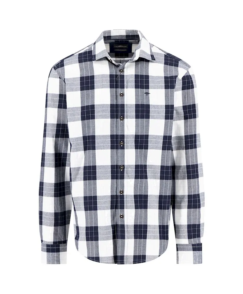 Fynch-Hatton Overhemd Geruit Regular Fit