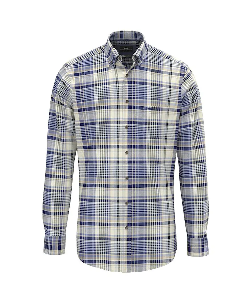 Fynch-Hatton Overhemd Geruit Regular Fit