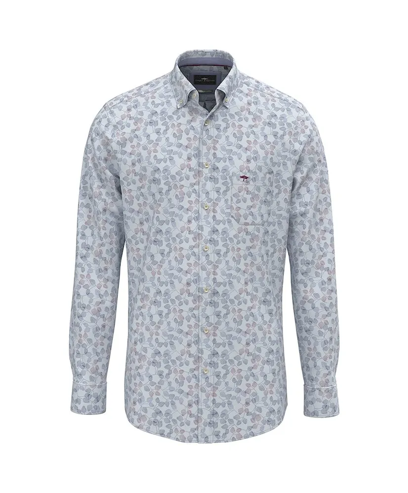 Fynch-Hatton Overhemd Leaved Regular Fit